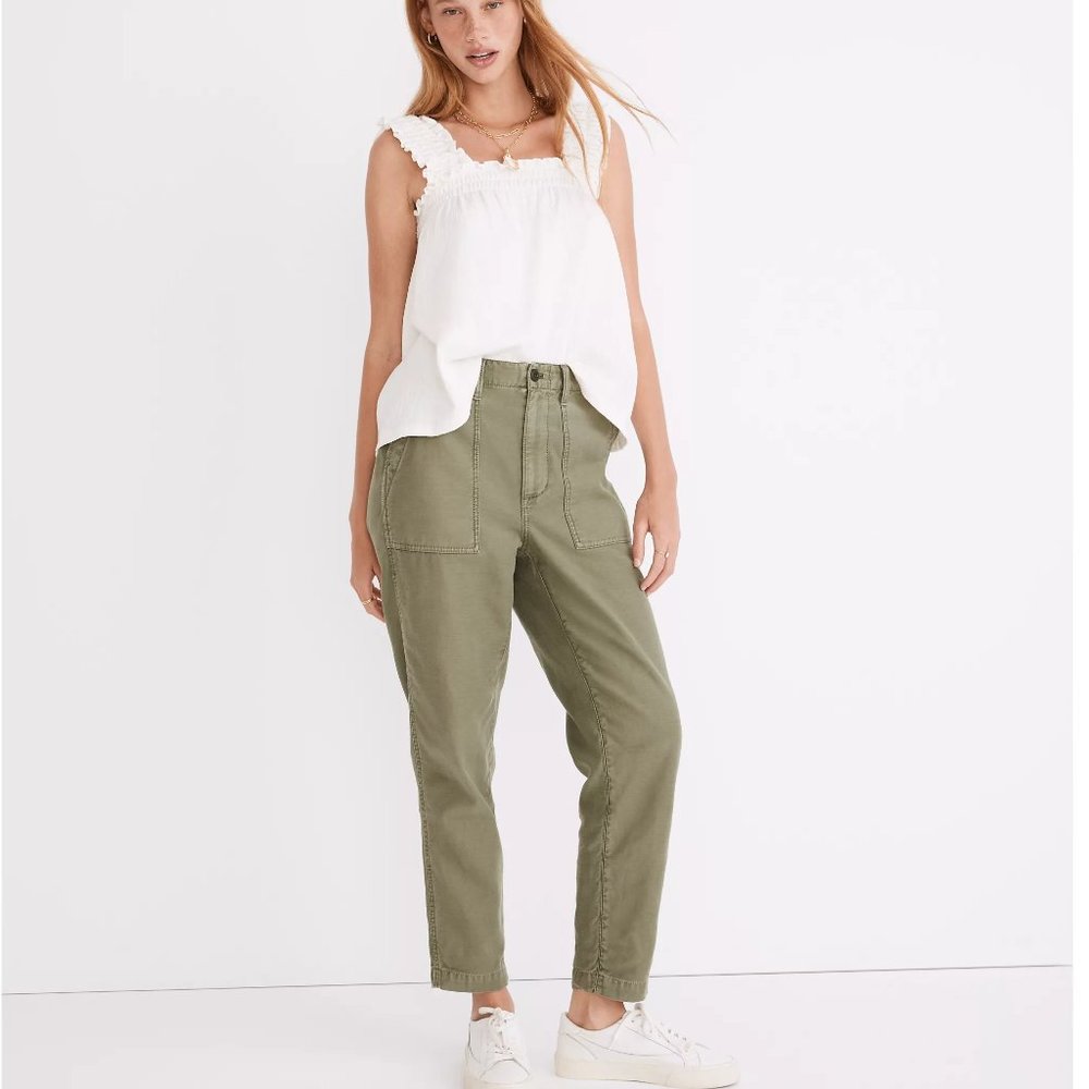 EUC Griff Tapered Fatigued Cargo Pants